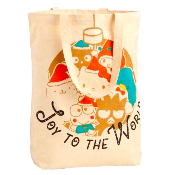 New Hello Kitty Holiday Tote Bag - Picture 1 of 3